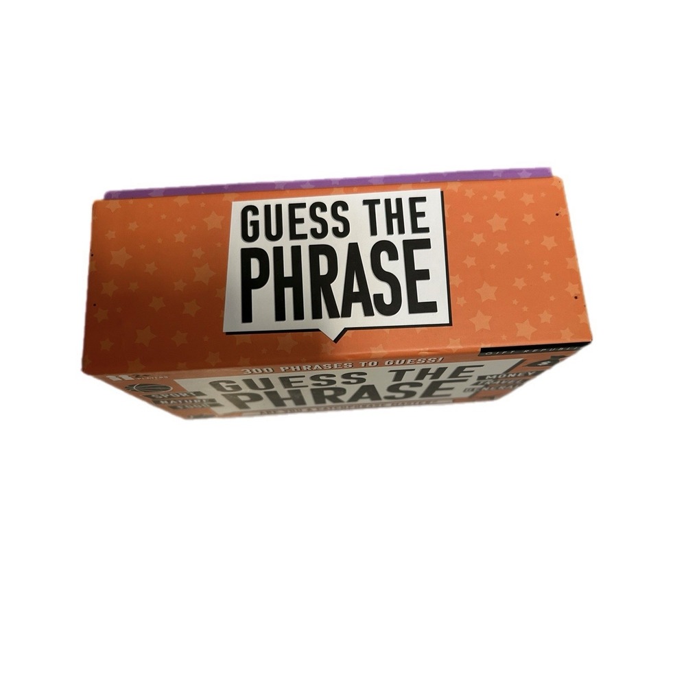 Gift Republic Guess The Phrase Board Game Complete 300 Phrases Family Party Game - Picture 9 of 9